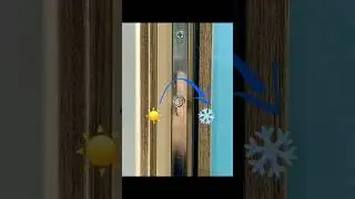 setting the window to winter and summer mode | PVC window production | PVC window production door