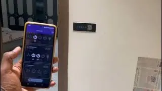 Control your home application with your mobile using  iotics smart switches 