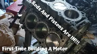 Assembling Built VQ35DE Bottom End!!!