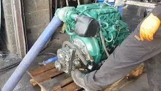 20220510 1450431VOLVO PENTA D2-40 engine and gearbox OR sail drive