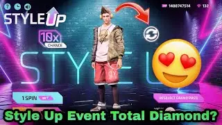Style Up Event Total Diamond | Free Fire Style Up Event Full Review | Free Fire Style Up Event Trick