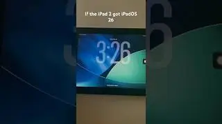 If the iPad 2 got iPadOS 26 #shorts #wwdc25