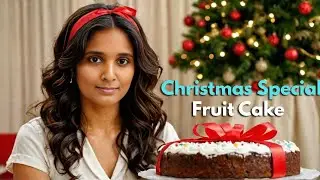 Christmas Fruit Cake Making Step-by-Step 🍒🎄 | Soft & Moist Plum Cake Recipe
