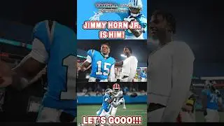 JIMMY HORN JR. IS HIM! #jimmyhornjr #carolinapanthers #carolina