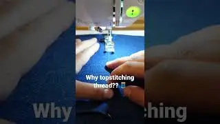 Why Should I Use Topstitching Thread for Jeans? 🧵