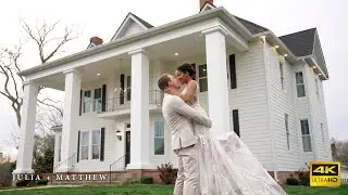 White Oak Manor Wedding | Julia + Matthew in 4K