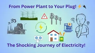 How Electricity Reaches Your Home! ⚡ The Power Grid Explained