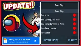 Among Us Mod Menu v2025.9.9 | Fake Impostor, Unlock All Skin, Free Chat etc