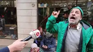 توتر في السوق التجاري في صيدا