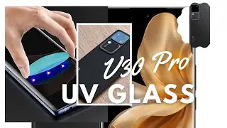 V30 Pro UV Glass Installation | Best Screen Protection 2025#viral#vivo#mobiles#worldwide#uvglass
