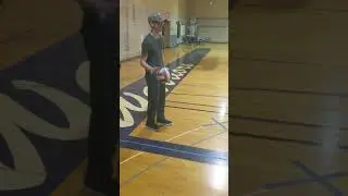 Late Stage of Dribbling with the Hand