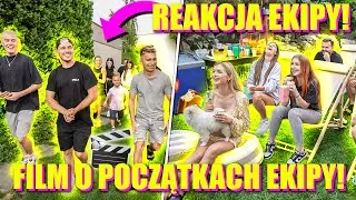 STWORZYŁAM KINO PLENEROWE W DOMU EKIPY! *NIESPODZIANKA*