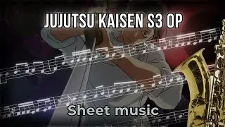 AIZO &ndash; Jujutsu Kaisen: The Culling Game | Tenor Saxophone Cover + Sheet Music