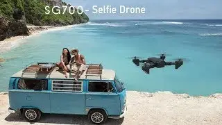 Test and Review SG700 Wifi FPV Drone - HD Dual Camera