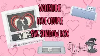 3D Shadow Box Valentine's Day Craft: Layered Love 💖 #cricut #wedding  #papercraft #shadowbox