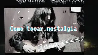 COMO TOCAR NOCTURNAL DEPRESIÓN - NOSTALGIA EN GUITARRA