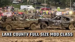 Lake County Demolition Derby: August 13 2023 (Full Size Mod Class)