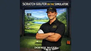 Scratch Golfer on the Simulator
