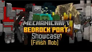 Minecraft: Mechanicraft Mod/addon Showcase | Best Mob Addons for Bedrock