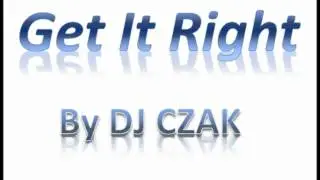 Original Hard Hip-Hop Instrumental--Get It Right by DJ Czak