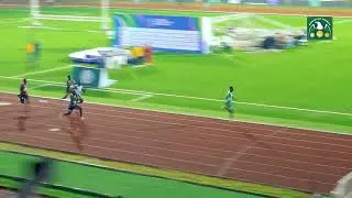 4x100m U20 Men Relay Final at 3rd CAA U1820 Championship 2025, M.K.O Stadium, Ogun State, Nigeria.