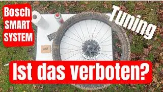 Verboten? Bosch Smart System E-Bike Tuning, wir testen das NLS Componets Kit