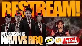 SIAP MENDUKUNG TIM IDOLA KALIAN !RRQ VS NAVI MPL ID S16| topup di lumi9.id