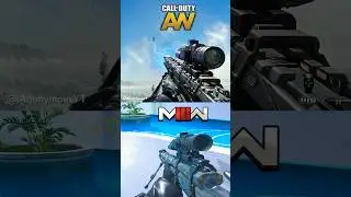 MORS Sniper Rifle Railgun in Call of Duty! (Then vs Now)