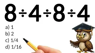 8÷ 4÷ 8÷ 4=❓️| Upgrade your brain