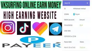 vk serfing- online Earn money without investment from tiktok.instagram .likee