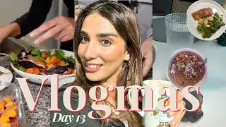 VLOGMAS Day 13: What I Eat in a Day | NYC Home Cooking Edition 🍳🏙️