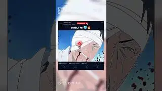 DIRECT HIT🥶🔥#sasuke #danzoo #narutoshippuden #fight #impossible #sasukevsdanzo #youtubeshort #shorts