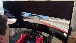 LG 45GX950A 5K Ultrawide OLED iRacing Mclaren 720 GT3 @ COTA Sim Racing