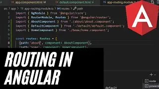 Adding Routing in our Angular App - Relearning Angular Part 10