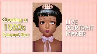 Live Portrait Maker | Create A Character: 1920s Cabaret Star
