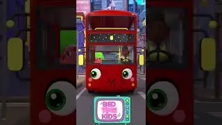 BedTimeKids -Wheels On The Red Bus🚌🚌Kids Cartoons & Nursery Rhymes JJ Cocomelon Kids Songs