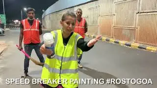 #RostoGoa -Awareness Campaign 22 |20th April to 31st May | Speed Breaker Painting | BJP Govt Wake Up