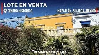 TERRENO EN VENTA EN CENTRO HISTORICO AV ANGEL FLORES, MAZATLAN SINALOA REMAX