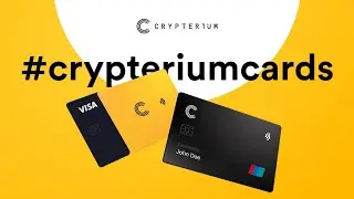 Crypterium Crypto visa k&aacute;rtya
