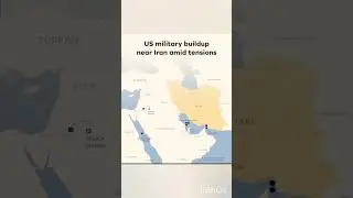 US military buildup near Iran as geopolitical tensions escalate in the Middle East.