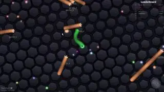 9999 Slither.io Bots! Gameplay with bots on slither.