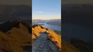 Лайк, если тоже любишь горы на рассвете. Roy&rsquo;s Peak , Новая Зеландия #travel #горы #путешествия #рек