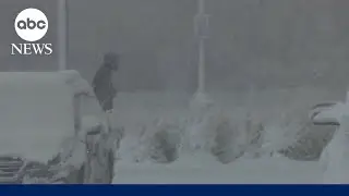 Arctic temperature plunge