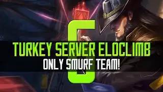 ◄ Only Smurf Team! ► Patch 6.4 - Turkey Server EloClimb - Twisted Fate Gameplay [German/HD/S6]
