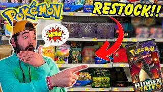 Another Pokemon RESTOCK, Evolving Skies, & a Hidden Fates OPENING?! 😱👀