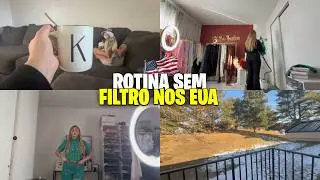 ROTINA REAL NOS ESTADOS UNIDOS 🇺🇸 | TRABALHO DE MADRUGADA, FILHOS E CASA