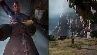 Split Fiction Mountain Hike solo co-op in 3m42