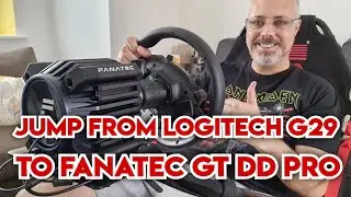 Jump from Logitech G29 to Fanatec GT DD Pro with the Next Level Racing GT Lite