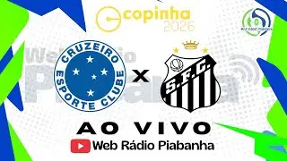 CRUZEIRO (MG) X SANTOS (SP) - AO VIVO E DE GRA&Ccedil;A - COPA SP DE FUTEBOL JUNIOR - 16/01/2026