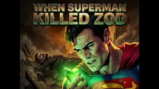 The Day Superman Executed Zod 😨 | True Dark Story #dailykrypton #superman #dccomics #netflix